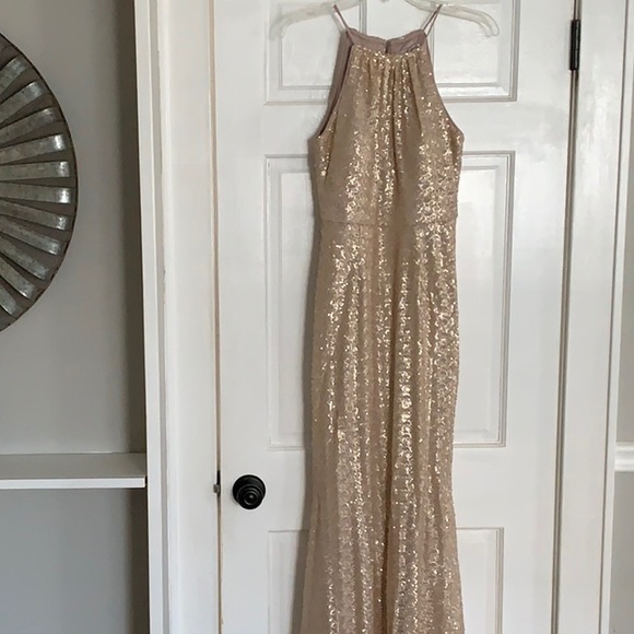 Prom/Wedding Sequenced Dress - Picture 6 of 7